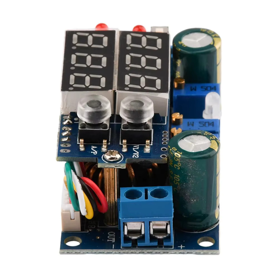 MPPT Solar Panel Controller DC 6-36V 5A Digitaler LED Laderegler CC CV Spannungsregler Step Down Modul in Blau - Bild 3