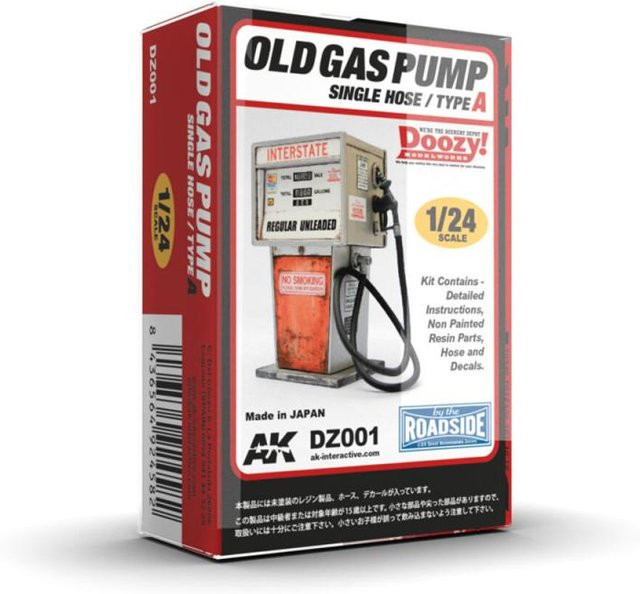 AK Interactive Old Gas Pump Single Hose / Type A, 1:24 - Bild 1