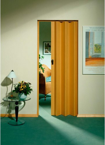 Marley Falttür President inkl. Blende in Buche Dekor Braun, B: 86 cm, H: 205 cm - Bild 1