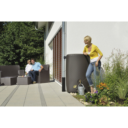 Garantia Regenwasser-Wandtank Sunda, 300 l, Mocca - Bild 5