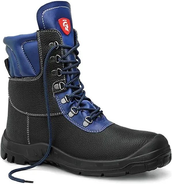 Elten Jori Sicherheitswinterstiefel Scott S3 aus Rindleder in Blau/Schwarz, Größe 42 - Bild 1