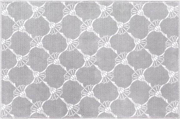 Badteppich Joop Repetition in Kiesel, Beige/Grau, B: 70 cm, L: 120 cm - Bild 1