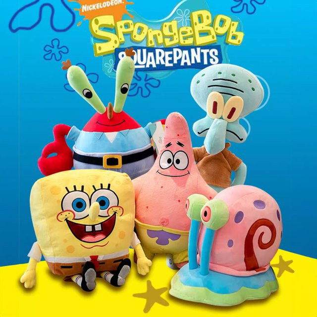 Potdemiel Spongebob Schwammkopf Plüschtiere, Bunt / Mehrfarbig - Bild 1