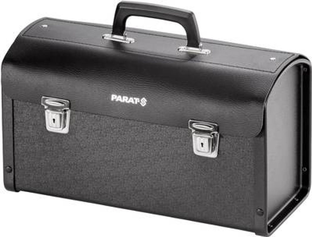 Parat Werkzeugkoffer aus Leder und Kunststoff in Schwarz B/H/T: 43,0 x 26,0 x 20,0 cm - Bild 2