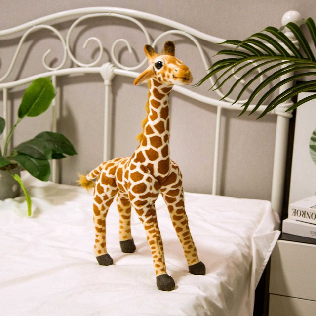 Niedliche Simulations-Giraffe, Plüschtiere, 1-teiliges Set, 40 cm, gelb, ab 12 Jahre - Bild 1
