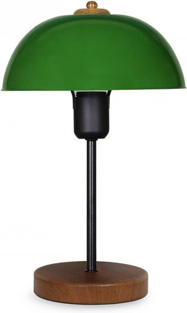Opviq Tischleuchte grün aus Metall, skandinavisches Design, E27, B/T/H: 23 x 23 x 38 cm - Bild 1
