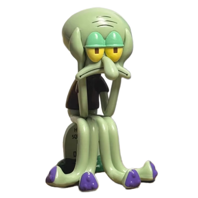 Bandai Spongebob Thaddäus Tentakel Handy Halterung Statue, Modell - Bild 2