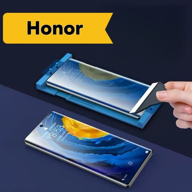 Keramikfolien-Displayschutzfolie für HONOR Magic Serie Pro und Ultra, transparent, inklusive Installations-Kit - Bild 1