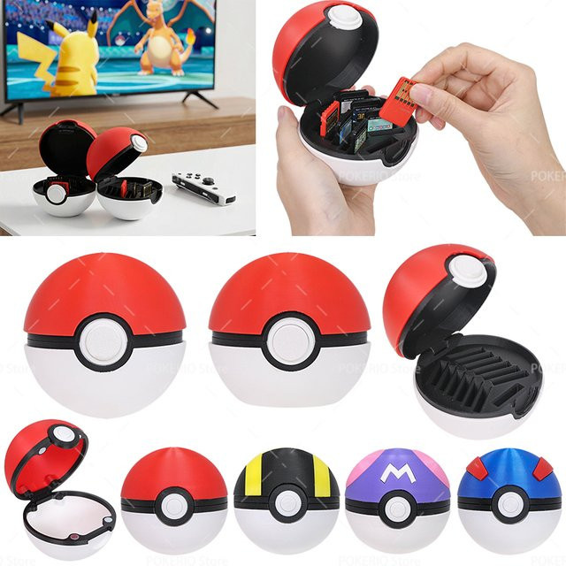 TAKARA TOMY Pokémon Poke Ball, Aufbewahrungsbox, Kunststoff, Zubehör - Bild 1