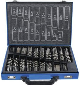 BGS Spiralbohrer-Set aus HSS mit 170 Teilen im Bereich 1 bis 10 mm - Bild 1