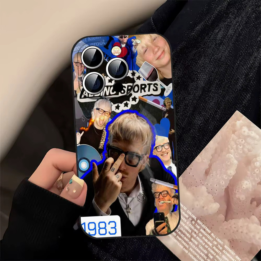 Matte Silikonhandyhülle Joost Klein Rapper Fryslan für Apple iPhone Modelle in Multicolour - Bild 2