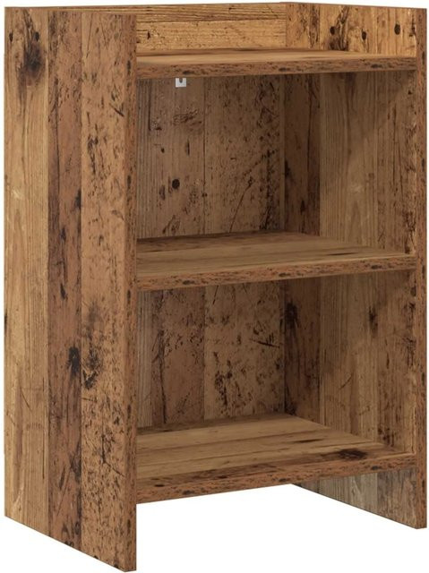 vidaXL Nachttisch aus Altholz in Braun, modern, B/T/H: 40 x 30 x 60 cm - Bild 1