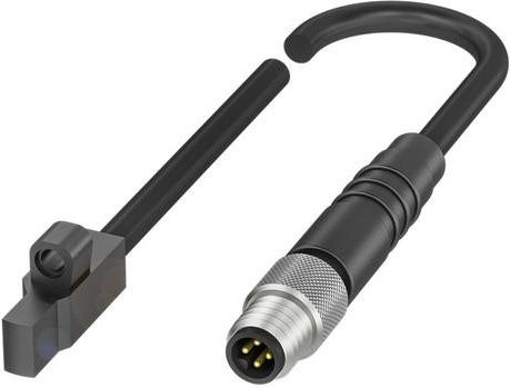 Balluff Magnetfeldsensor BMF 103K-PS-C-2A-S26-00,3 BMF001J PNP Öffner in Schwarz, B/T/H: 4,8 x 9 x 16 mm - Bild 1
