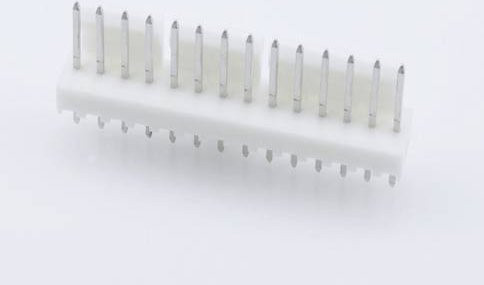 Molex Stiftleiste Standard 14-polig in Weiß mit 2,54 mm Rastermaß - Bild 1