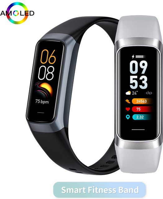 CRTORRS Smartwatch, Schwarz, Silikon, 44 mm, Unisex - Bild 1