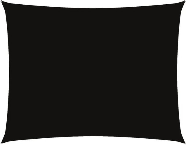 vidaXL Sonnensegel aus PU-beschichtetem Oxford-Gewebe, rechteckig, Schwarz, 6 x 8 m - Bild 1