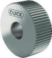 QUICK Rändelrad PM AA in Silber mit Fase, B/T/H: 20 x 8 x 6 cm - Bild 1