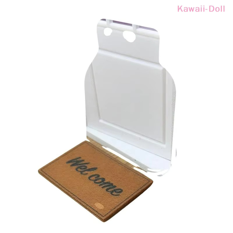 DIAPER&CORED Puppenhaus-Willkommensmatten, Mini-Teppiche, 5-teiliges Set - Bild 3
