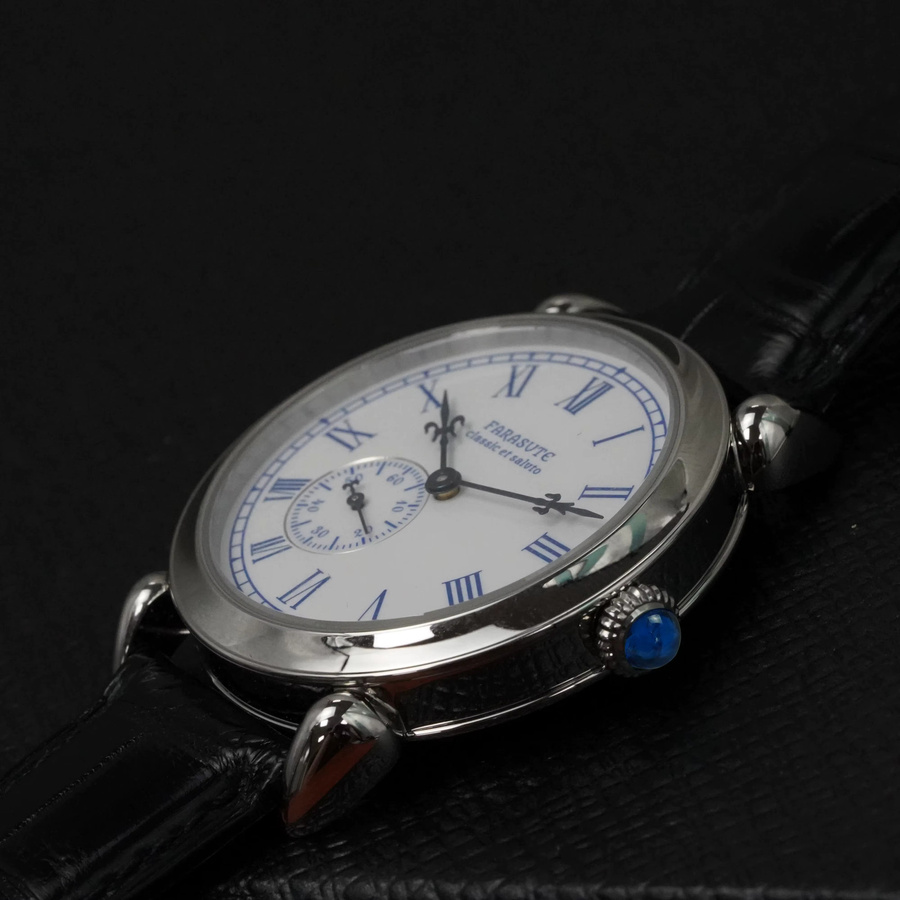Farasute Armbanduhr Automatik, Edelstahl, Saphirglas, Herren - Bild 3