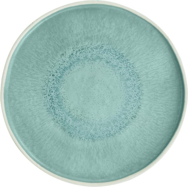 VEGA Torto flache Teller aus Melamin in Türkis/Blau, 6er Pack, Durchmesser: 21 cm, Höhe: 2 cm - Bild 1