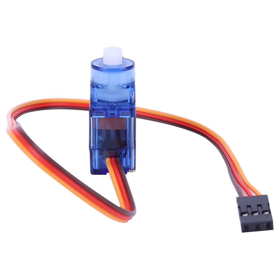 APWIKOGER SG90 Micro Servomotor 9G Kit mit Halterung in Blau für Arduino DIY RC Auto und Flugzeug - Bild 2