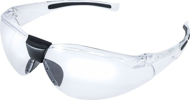 LUX-TOOLS Schutzbrille transparent aus Kunststoff B/H/T: 160 x 130 x 45 mm - Bild 1