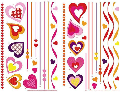 Wandtattoo Kinderzimmer WIZARD+GENIUS bunt, Breite: 70 cm, Höhe: 50 cm - Bild 1