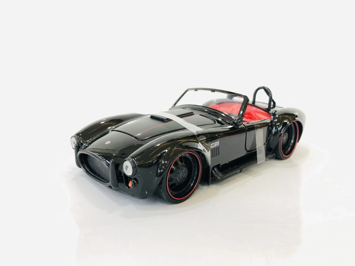 Shelby Cobra 427 S/C 1965, Spielzeug-Legierungsauto, 1:24, Druckguss - Bild 3