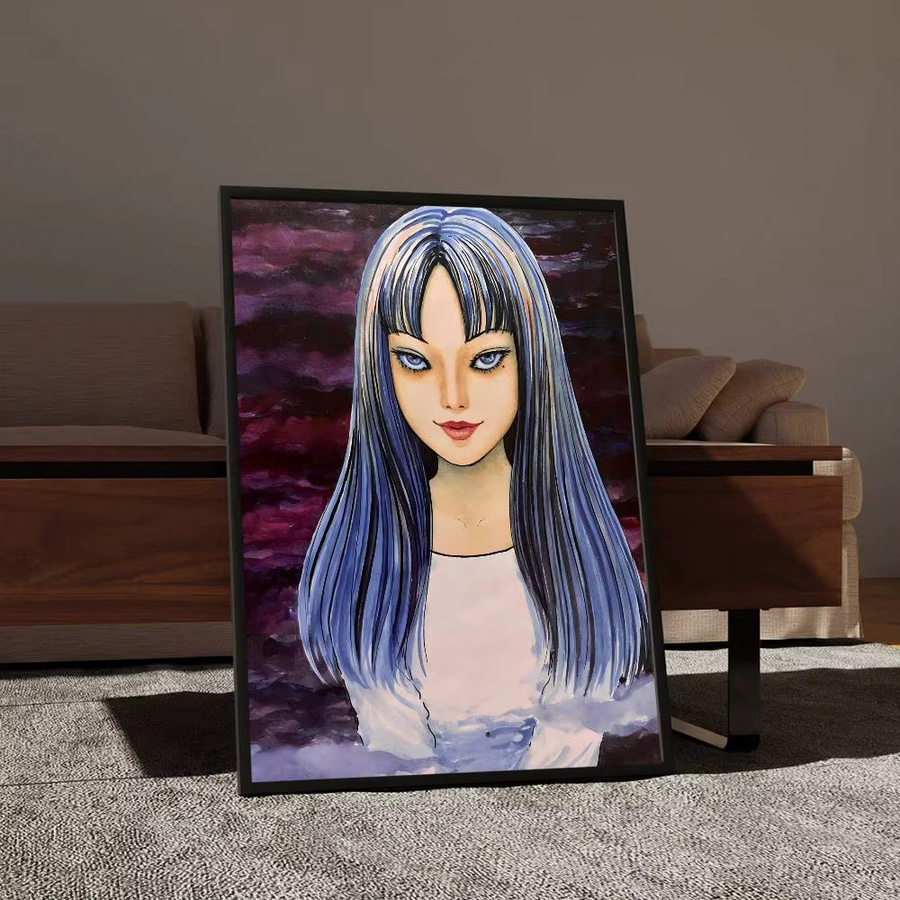 Junji Ito Tomie Retro Klebeposter Rastar Wandaufkleber Multicolour - Bild 5