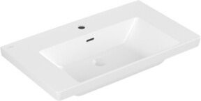 Villeroy & Boch Schrank-Waschtisch Subway 3.0 Eckmodell in Weiß, B/T: 80 x 47 cm - Bild 1