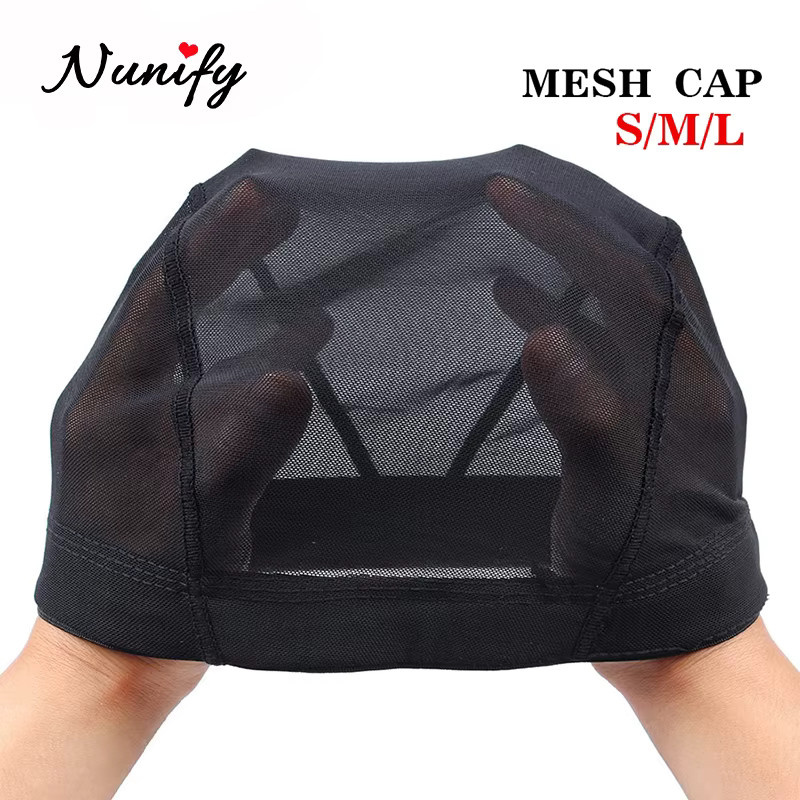Nunify Haarnetz Kuppelmütze, Schwarz, Unisex - Bild 2