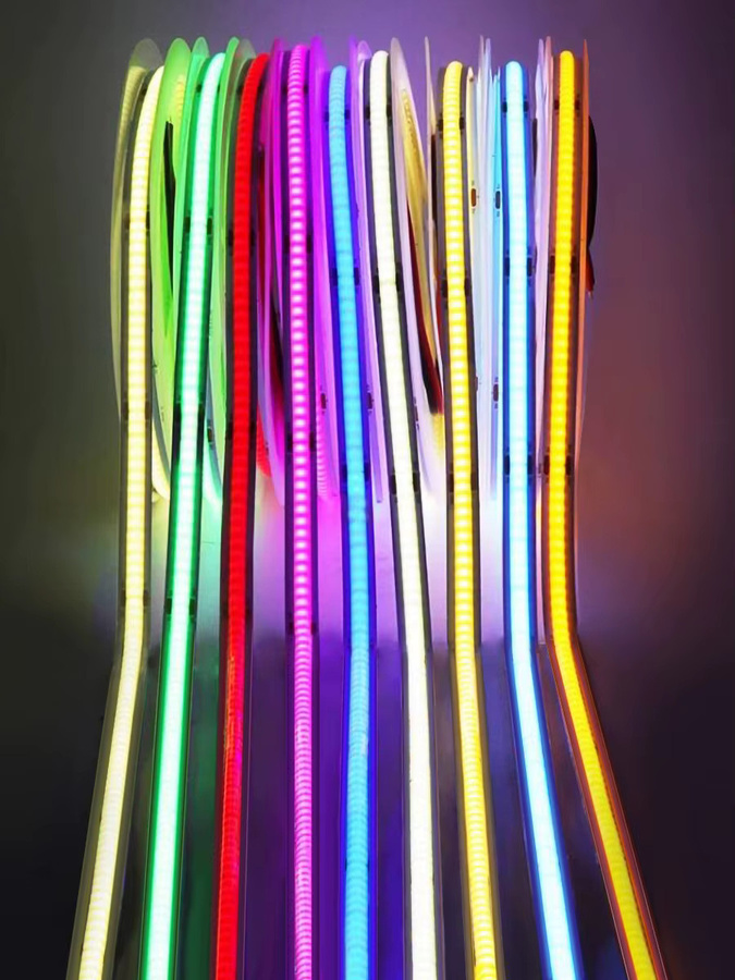 Rybakov COB LED Lichtstreifen Flexibel und Kürzbar für Wandhintergrund, Regal und Unterschrank - Bild 4