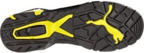 Puma Safety Sicherheitsschuh Amsterdam Low S3 aus Leder in Schwarz/Gelb Größe 44 - Bild 1