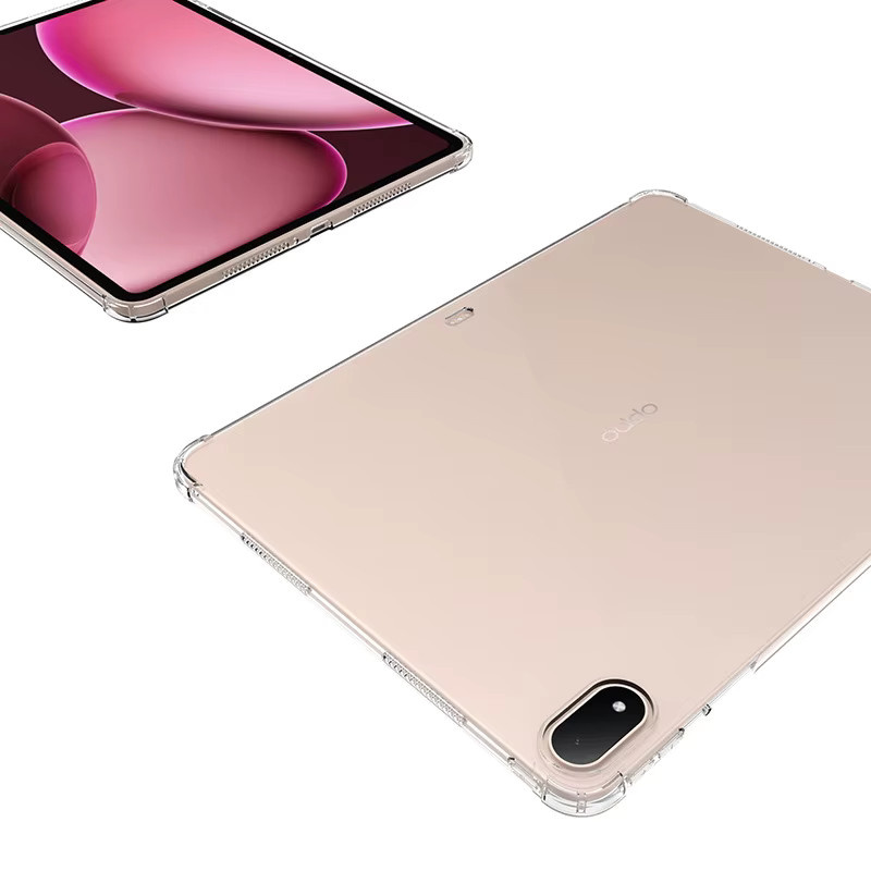 OPPO Pad 4 Pro 13,2 Zoll Schutzhülle mit Airbags aus transparentem TPU - Bild 2