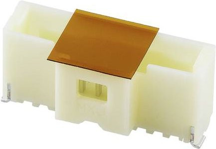 Molex Einbau-Stiftleiste Standard 10-polig in Weiß mit 1,00 mm Rastermaß - Bild 1