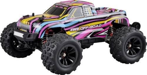 Amewi Hyper GO Pro, RC Modellauto, Monstertruck, Blau, Rot, 1:16 - Bild 1