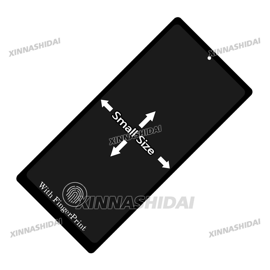 Samsung Galaxy S22 Ultra LCD Display Touchscreen Digitizer mit Rahmen in Schwarz - Bild 3