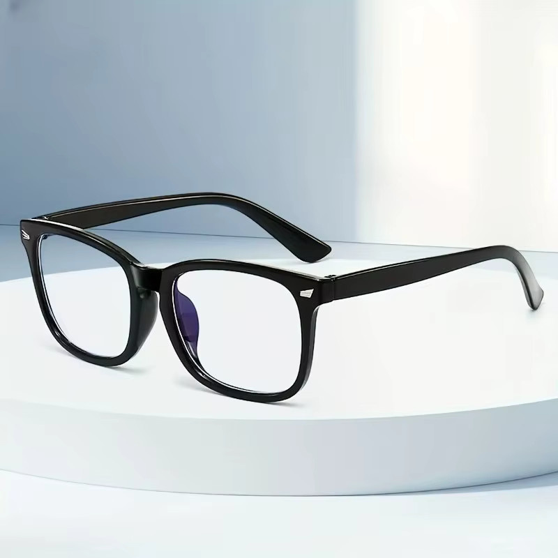 ERIKOLE Korrektionsbrille, quadratisch, Vollrand, Kunststoff, schwarz, Damen, Anti-Blaulicht - Bild 2