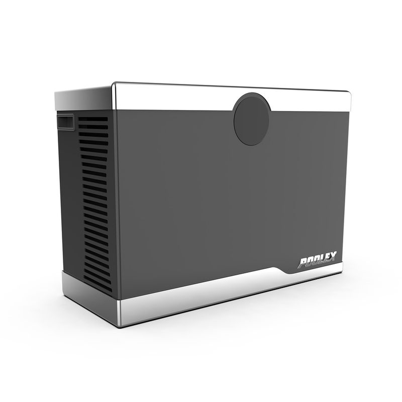 Poolex Silent Max 125 Swimmingpool Wärmepumpe in Grau mit 12,3 kW Heizleistung für Pools bis 40.000 l - Bild 2