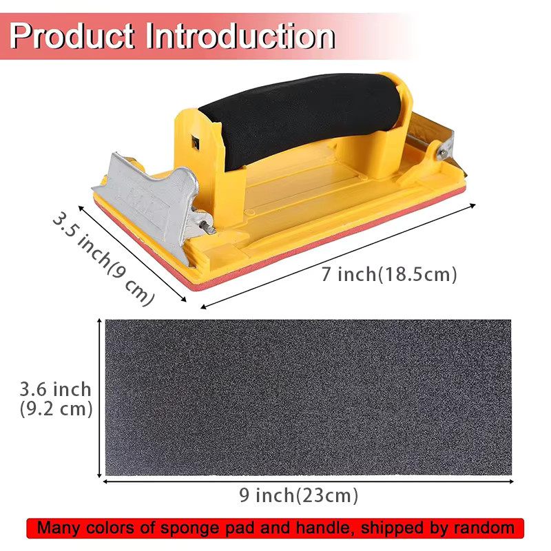TQLQ Nass- und Trockenschleifpapier-Handschleifer-Set mit 71 Stück, Körnung 60 bis 5000, für Kfz, Holz und Polierarbeiten, Größe: 22,86 x 9,14 cm - Bild 6