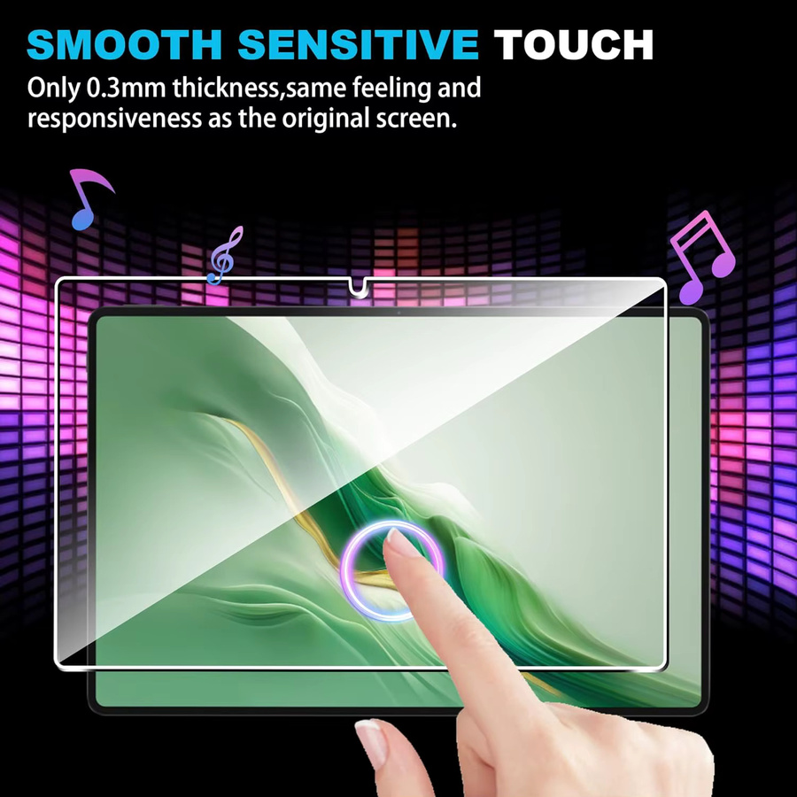Honor Displayschutzfolie aus gehärtetem Glas für Magic Pad 2 (12,3 Zoll), transparent, 9H Härtegrad, kratzfest und anti-fingerabdruck - Bild 4