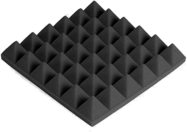 Haoming Akustikschaumstoff zur Schalldämmung für das Studio in Schwarz - Bild 1