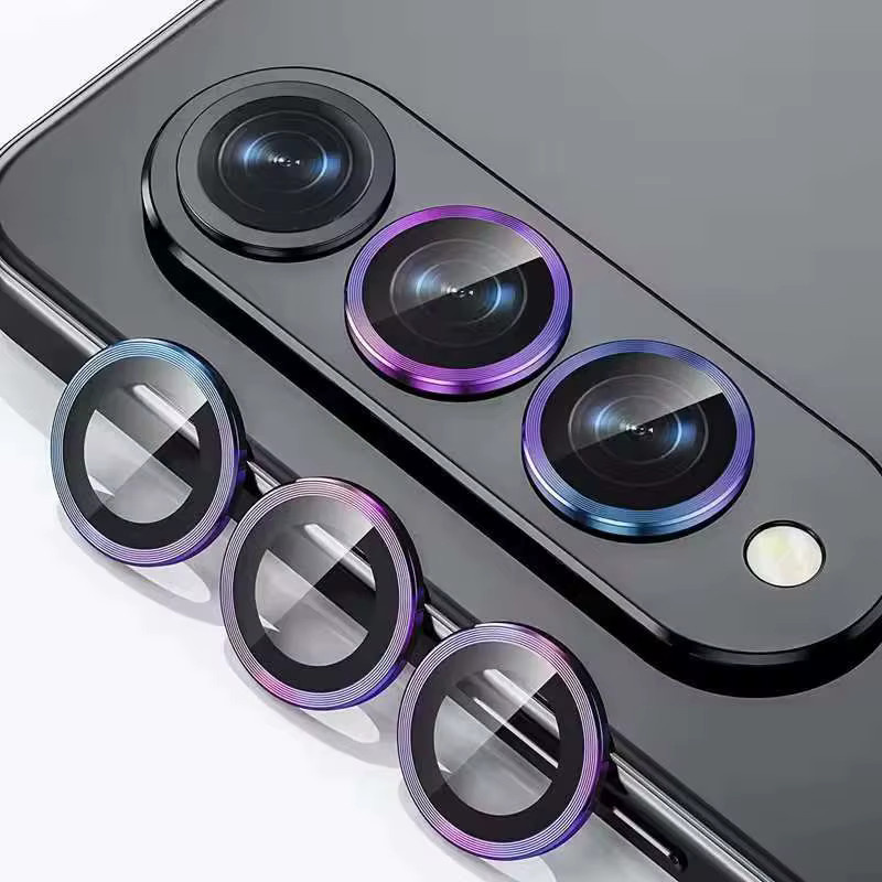 Kamera-Schutzfolie aus gehärtetem Glas für Samsung Galaxy Z Fold 7 6 5 4 und Z Flip 7 6 5 4 in Multicolour - Bild 2