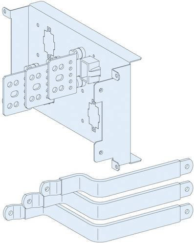 Schneider Electric LVS04455 PrismaSeT-P Anschlussverlängerung für ComPacT NSX/NSX Vigi 400-630 in Weiß - Bild 1