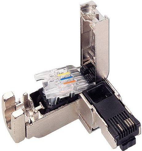 Siemens SPS-Stecker Ethernet/LAN in Silber 6AG1901-1BB20-7AA0 - Bild 1