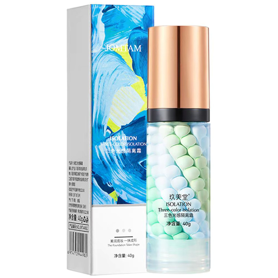 SADOER Gesichts-Make-up-Grundierung, dreifarbige Creme, 40 g - Bild 3