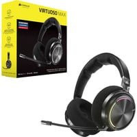 Corsair Virtuoso Max Wireless Gaming-Headset in Schwarz mit Bluetooth für PC und PlayStation - Bild 1
