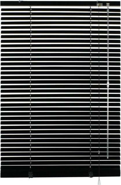 Gardinia Aluminium Jalousie Schwarz B: 60 cm, H: 175 cm - Bild 1
