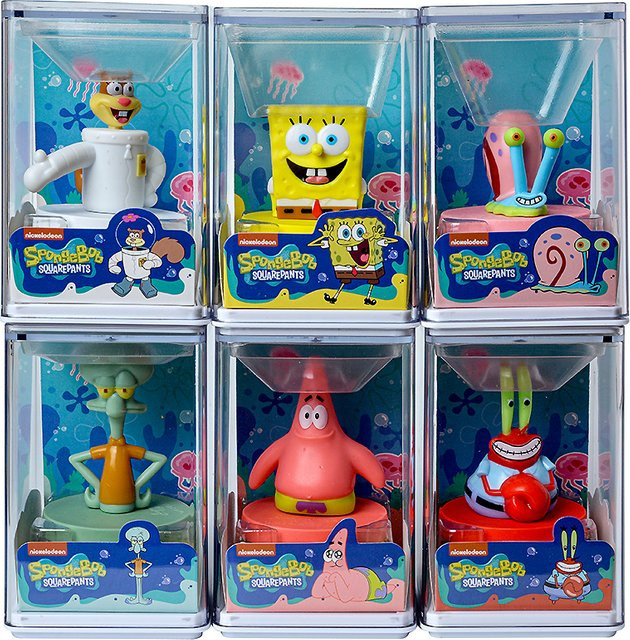 SUNNY&SANDY Spongebob Schwammkopf Stempel, Actionfigur, Puppe, Spielzeug - Bild 1