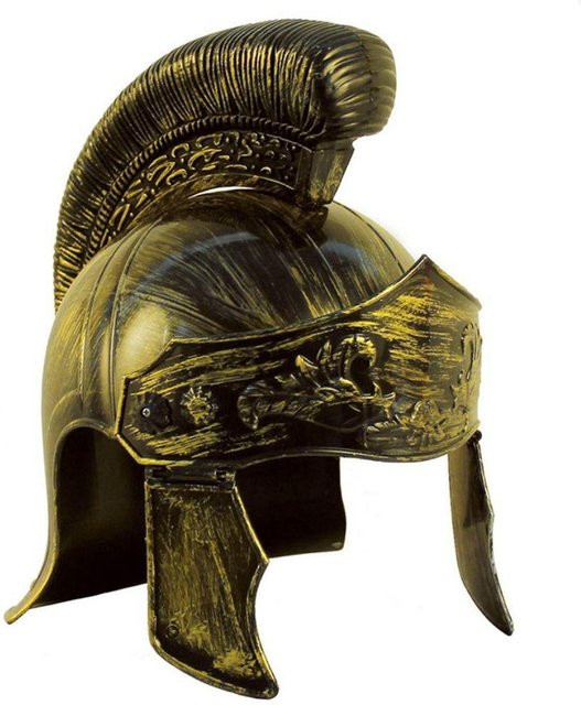 Tengbaba Römischer Vintage-Helm, Spartaner-Kriegerhut, Braun, ab 14 Jahren - Bild 1